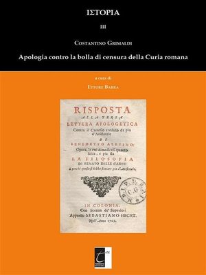cover image of Apologia contro la bolla e la censura di Roma